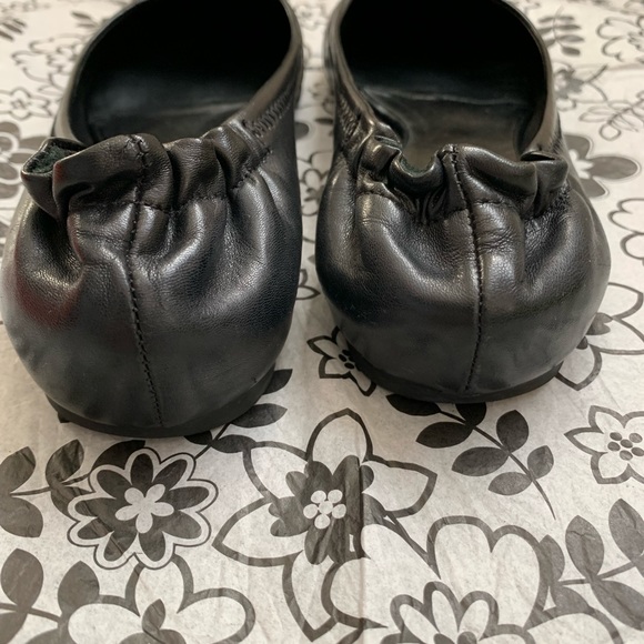 Tory Burch Reva Flats, Black, Size 7 - Picture 3 of 11